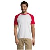 Tee-shirt homme bicolore manches raglan - FUNKY