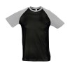 Tee-shirt homme bicolore manches raglan - FUNKY
