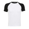 Tee-shirt homme bicolore manches raglan - FUNKY