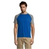 Tee-shirt homme bicolore manches raglan - FUNKY