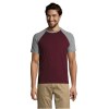 Tee-shirt homme bicolore manches raglan - FUNKY