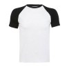 Tee-shirt homme bicolore manches raglan - FUNKY