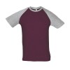Tee-shirt homme bicolore manches raglan - FUNKY
