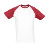 Tee-shirt homme bicolore manches raglan - FUNKY