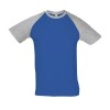 Tee-shirt homme bicolore manches raglan - FUNKY