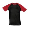 Tee-shirt homme bicolore manches raglan - FUNKY