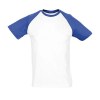 Tee-shirt homme bicolore manches raglan - FUNKY