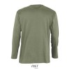 Tee-shirt homme col rond manches longues - MONARCH