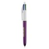 BIC® 4 Couleurs Shine bille + Lanyard