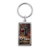 Porte-clés zamac forme rectangle