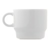 Tasse et soucoupe triangulaire Satellite 180ml