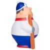 Squeezie Bert skieur
