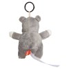 Porte-clés peluche rhinocéros MBW