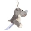 Porte-clés peluche rhinocéros MBW