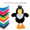 Peluche corbeau MBW