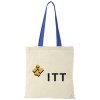 Sac coton Nevada 100 gr/m² avec poignées de couleur 7L