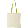 Sac coton Nevada 100 gr/m² avec poignées de couleur 7L