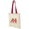 Sac coton Nevada 100 gr/m² avec poignées de couleur 7L