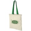 Sac coton Nevada 100 gr/m² avec poignées de couleur 7L