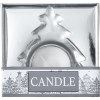 Porte-bougie en verre Casey