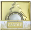Porte-bougie en verre Casey
