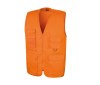 Gilet reporter multi-poches polycoton