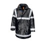 Parka bandes rétro réfléchissantes