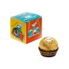 Mini-cube publicitaire avec un Ferrero Rocher