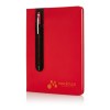 Carnet A5 à couverture rigide en PU avec Stylo tactile