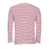 Tee-shirt homme manches longues rayé - MARINE MEN