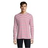 Tee-shirt homme manches longues rayé - MARINE MEN