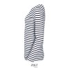 Tee-shirt femme manches longues rayé - MARINE WOMEN