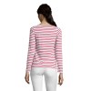 Tee-shirt femme manches longues rayé - MARINE WOMEN