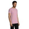Tee-shirt homme col rond rayé - MILES MEN