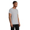Tee-shirt homme col rond rayé - MILES MEN