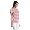 Tee-shirt femme col rond rayé - MILES WOMEN