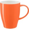Mug bicolore en porcelaine de 350 ml Paula