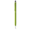 ZOE. Stylo en aluminium avec mécanisme twist et embout tactile