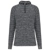 Sweat-shirt à capuche 1/4 zip sport unisexe