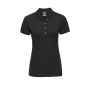 Polo femme stretch
