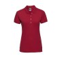 Polo femme stretch