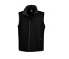 Bodywarmer softshell imprimable homme