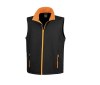 Bodywarmer softshell imprimable homme