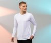 Tee-shirt stretch homme manches longues