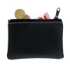 PORTE MONNAIE A FERMETURE ZIP EN PVC