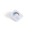 Badge carre 3,6 x 3,6 cm (+Copie laser CL11)