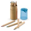Boite 12 crayons couleurs (+Tampographie TA41)