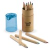 Boite 12 crayons couleurs (+Tampographie TA41)