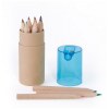 Boite 12 crayons couleurs (+Tampographie TA41)