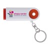 Porte-cles jeton 2 led (+Tampographie TA31)